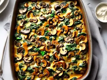 Spinach and Mushroom Casserole