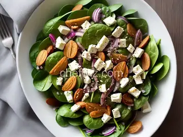 Spinach and Onion Popeye Salad