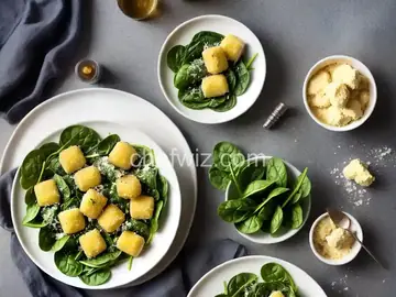 Spinach and Ricotta Gnudi