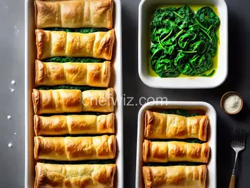 Spinach in Puff Pastry