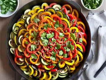 Spiralized Ratatouille