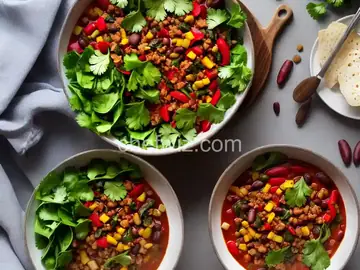 Spring Chili With Greens
