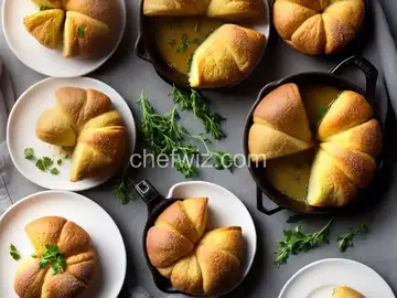 Spring Herb Popovers