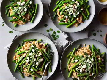 Spring Pea and Asparagus Pasta