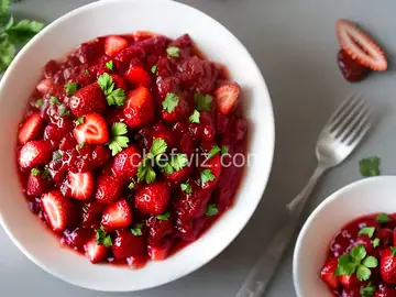 Spring Strawberry Chutney