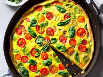 Spring Vegetable Frittata for Mother