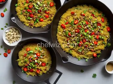 Springtime Stir-Fried Millet