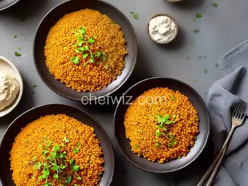 Sprouted Red Lentils