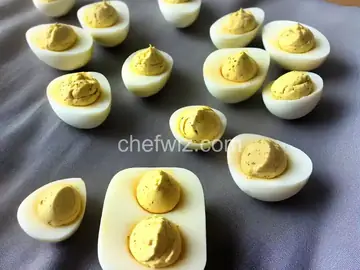 Square Deviled Eggs