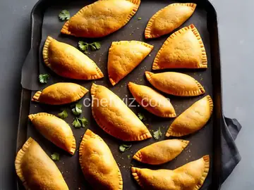 Squash and Kohlrabi Empanadas