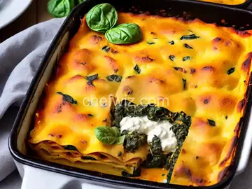 Squash and Spinach Lasagna