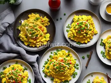 Sriracha Scrambled Eggs