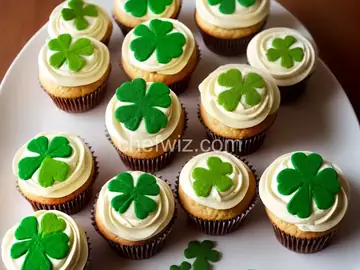 St. Patrick�s Day Cupcakes