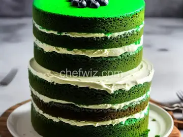 St. Patrick's Day Green Velvet Layer Cake