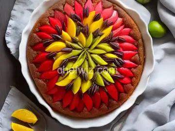 Star Fruit Upside-Down Cake