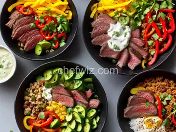 Steak Fajita Power Bowls