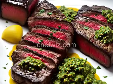 Steak Gaucho-Style with Argentinian Chimichurri Sauce