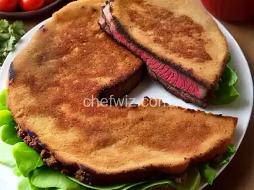 Steak Milanesa Torta