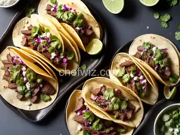 Steak Picadillo Soft Tacos