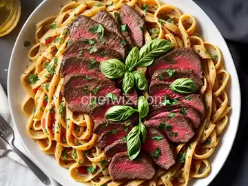 Steak Pizzaiola Pasta