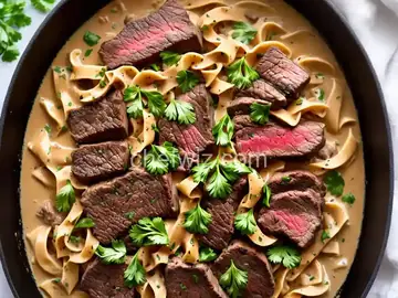Steak Stroganoff