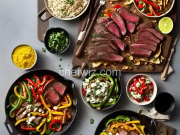 Steak and Chicken Fajitas