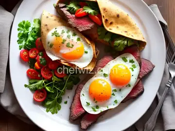 Steak and Egg Burrito