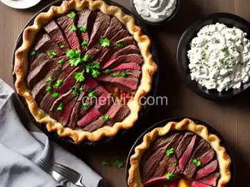 Steak and Irish Stout Pie