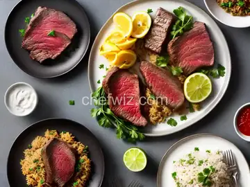 Steak and Lima Rice