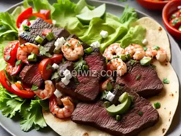 Steak and Shrimp Taco Bar
