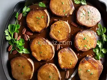 Steakhouse Pecan Pork Chops