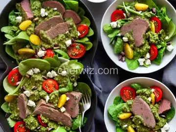 Steakhouse Salad With Pesto Vibes
