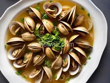 Steamed Clams in Butter and Sake