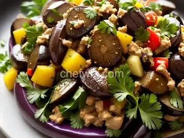 Steamed Eggplant Salad