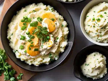 Steamed Mashed Cauliflower