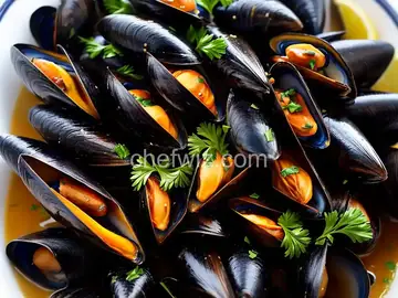 Steamed Mussels