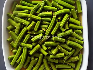 Steamed Okra