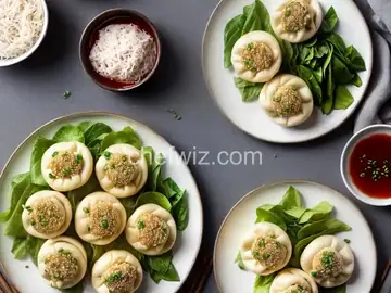 Steamed Pork Buns with Hoisin Dipping Sauce