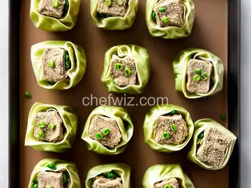 Steamed Pork-and-Mushroom Shumai