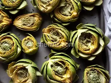 Steamed Whole Artichokes