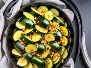 Steamy Microwave Zucchini