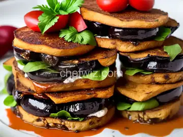 Steve's Eggplant Stack