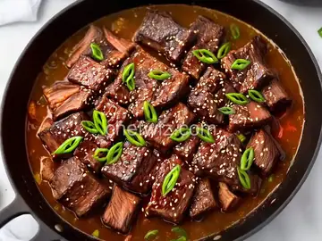 Stewed Korean Short Ribs (Kalbi Jim)