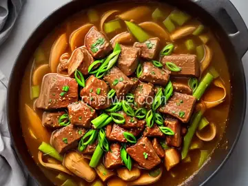 Stewed Pork Bung (Large Intestine)