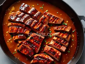 Sticky BBQ-Glazed Pork Tenderloin