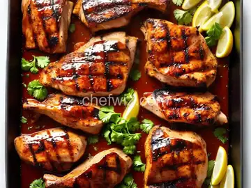 Sticky Grilled Chicken