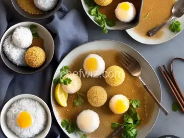 Sticky Rice Balls Three Ways (汤圆: 鲜肉, 芝麻, 菜猪油 | tang yuán: xiān ròu, zhī ma, cài zhū yóu)