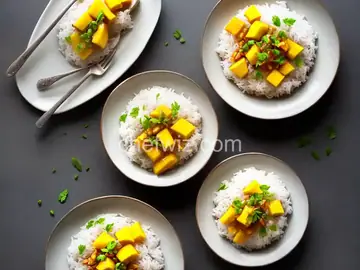 Sticky Rice With Mango