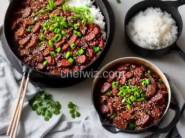 Sticky Rice with Chinese Sausage