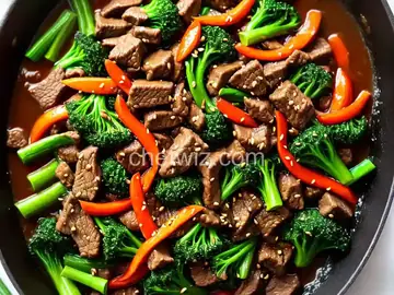 Stir-Fried Beef With Chinese Broccoli Recipe